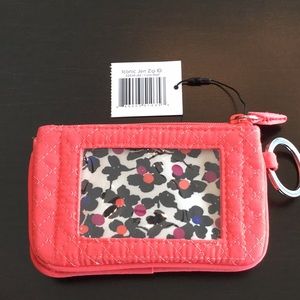 Vera Bradley Coral Reef Iconic Jen ZIP ID